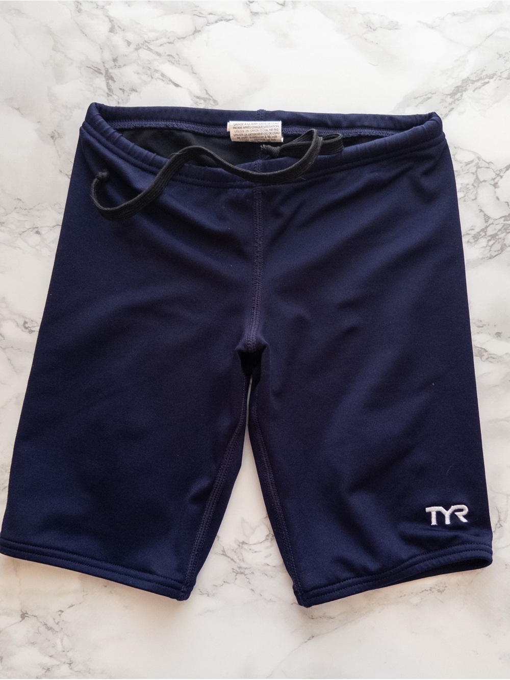 GUC TYR 22 Durafast boys swim jammer navy